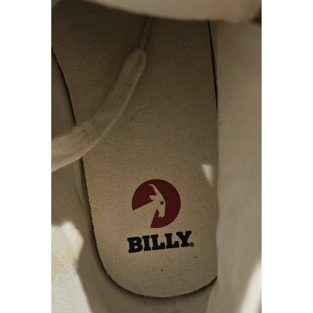 Billy Footwear Classic High Top‎ Gray Jersey Adaptive Sneakers Kids 5M US 4M